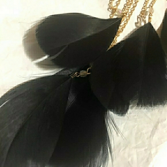 💋SUKI BOJO FEATHER TASSEL CUFF EARRING!!! - Picture 3 of 8